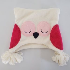 Winter Owl Girl Hat